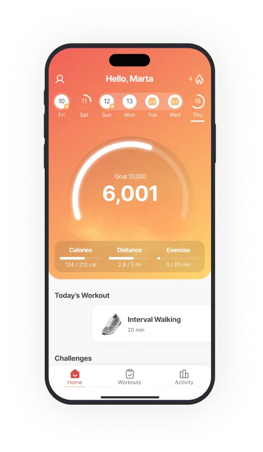 YOUR CUSTOM 2026 WALKING PLAN