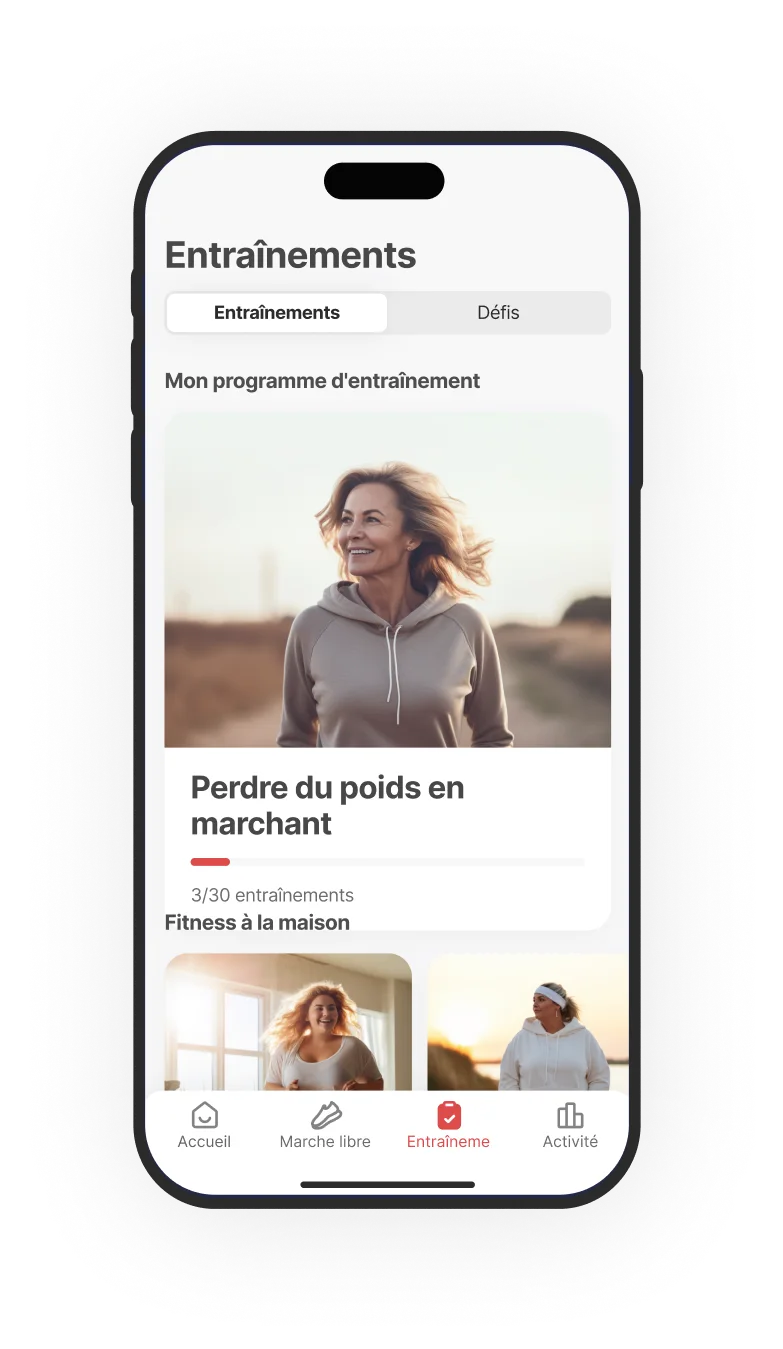 PLANS DE MARCHE PERSONNALISÉS