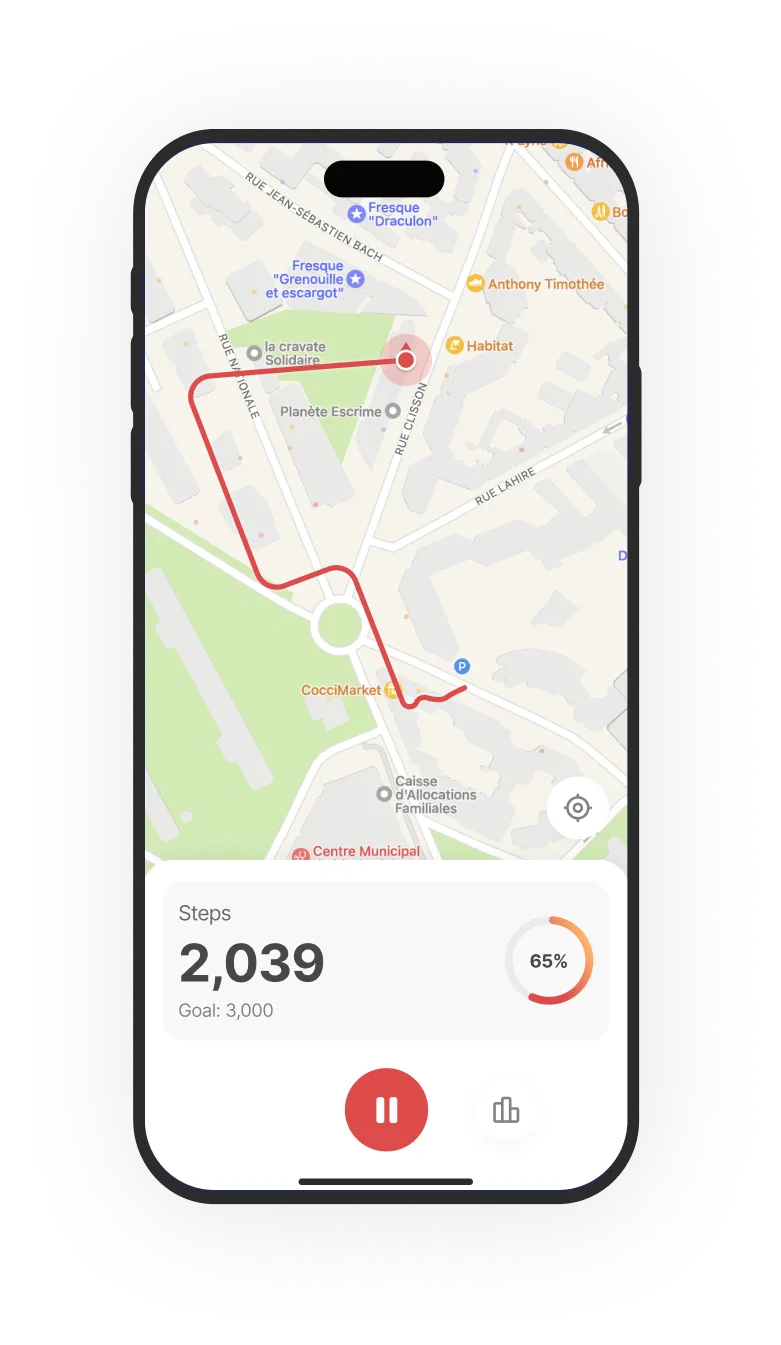 Free walk