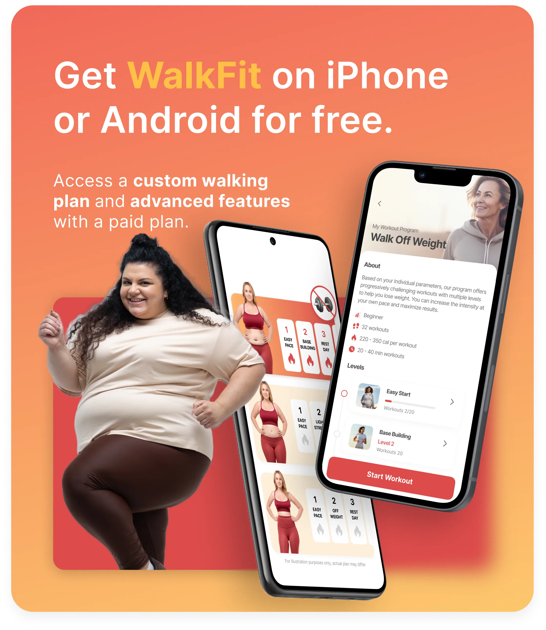 Get Walkfit on your phone free
