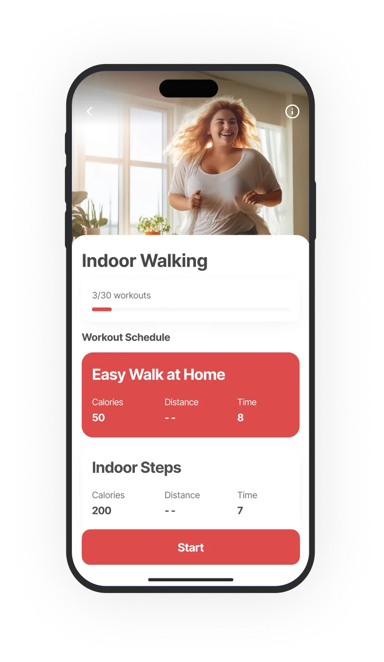 Daily indoor workouts